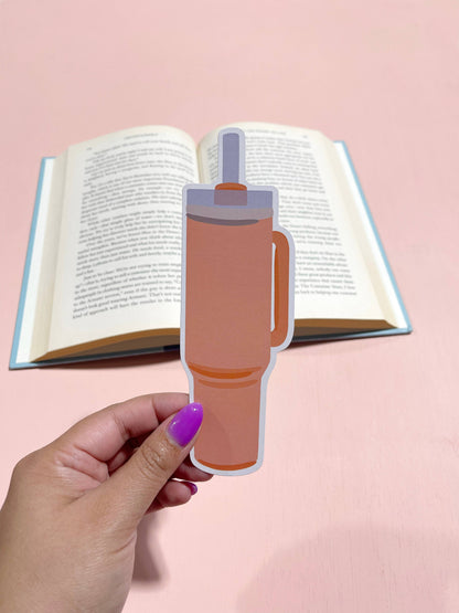 Drink Tumbler Die Cut Bookmark