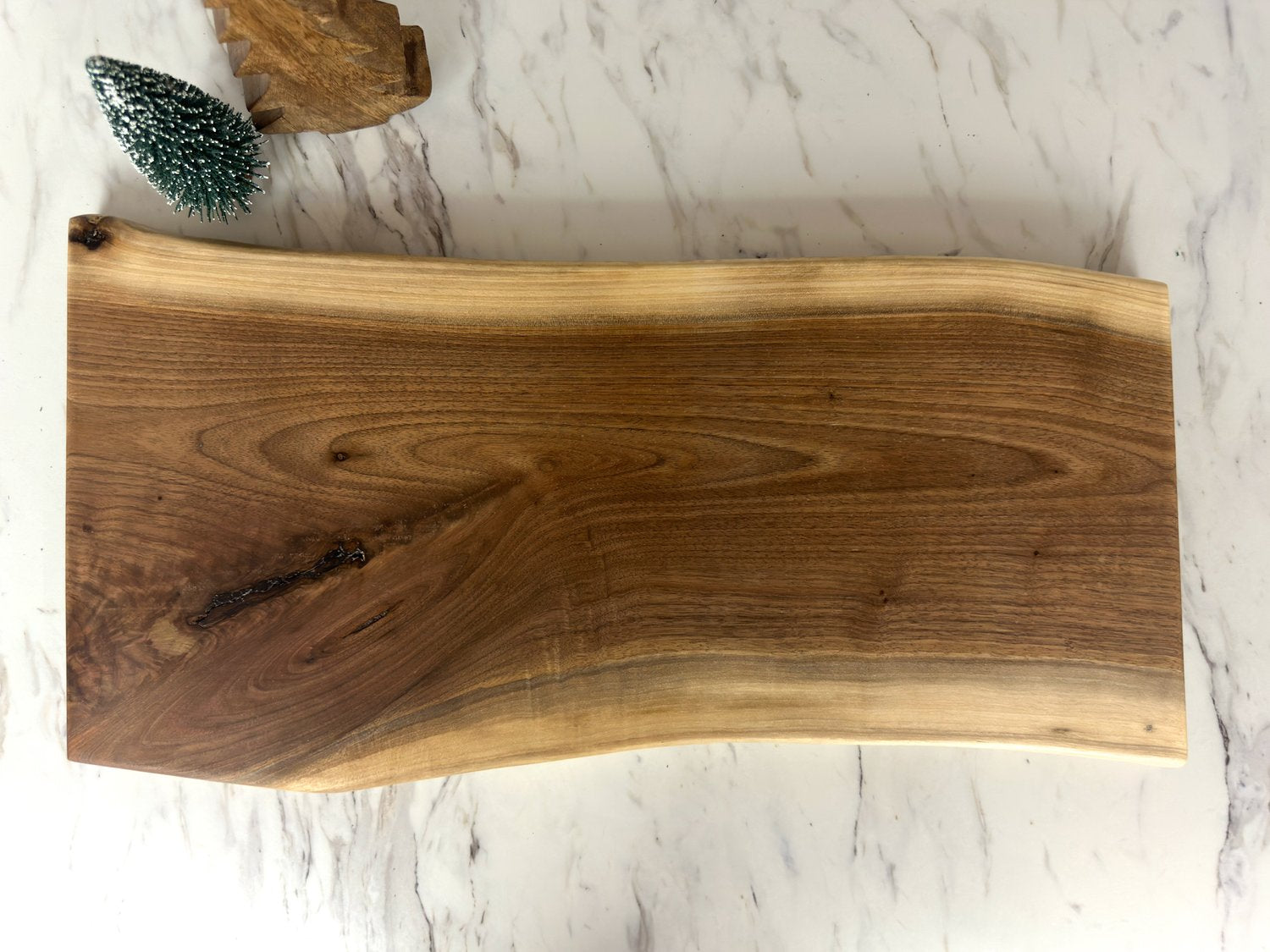 Walnut Live Edge Charcuterie Board