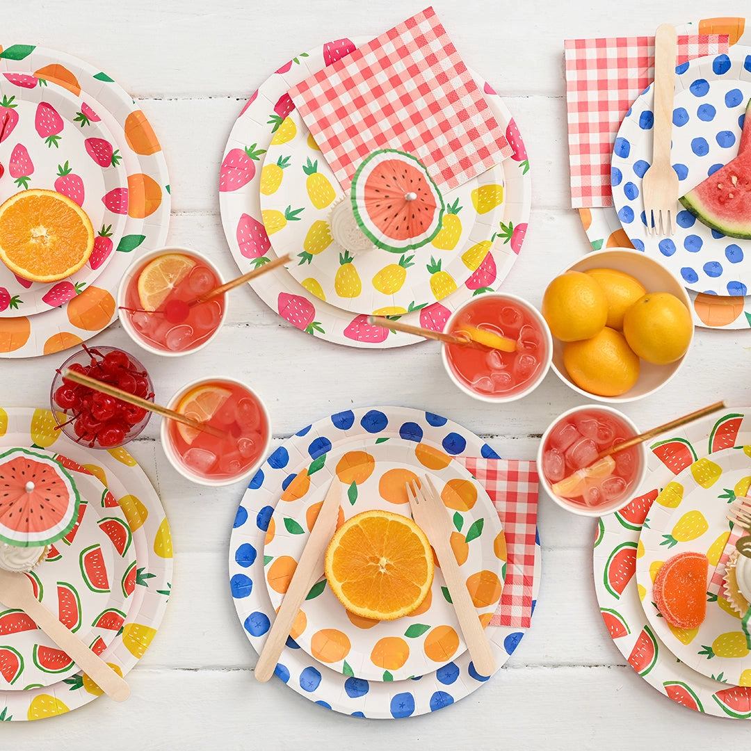 Red &amp; White Gingham Napkin