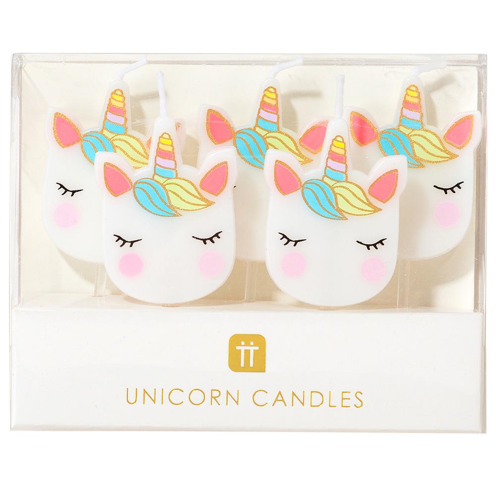 Unicorn Face Candles