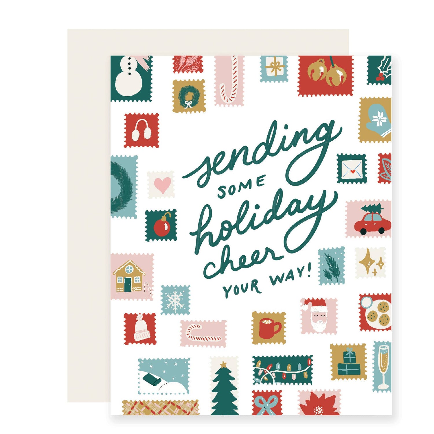 Holiday Stamps Card