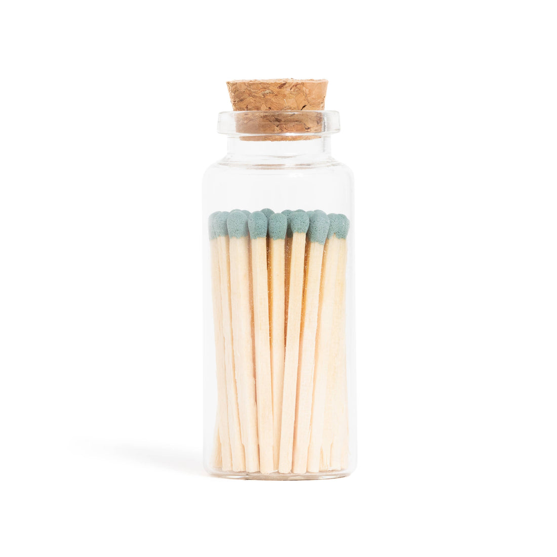 Marine Sage Matches in Medium Corked Vial