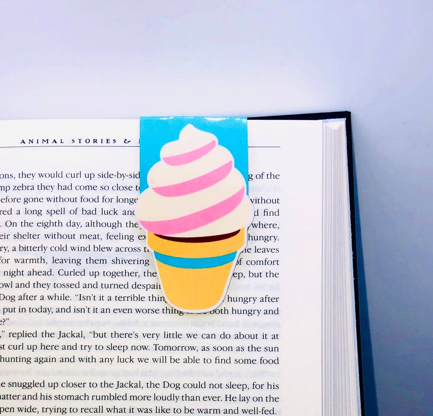 Ice Cream Magnetic Bookmark