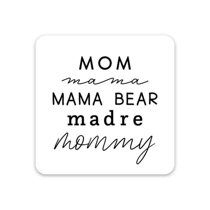 Mom, Mama, Mama Bear Sticker