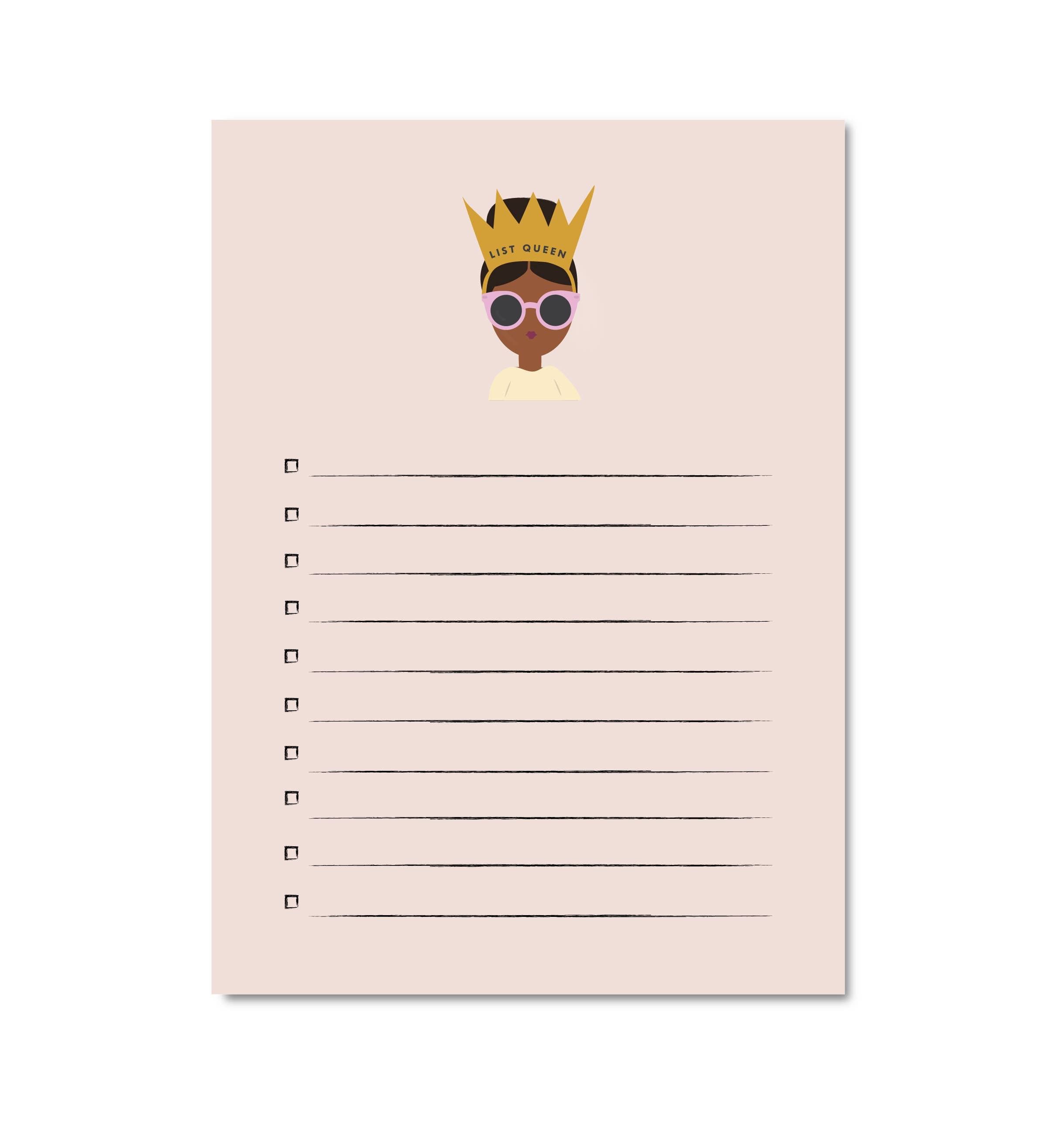 List Queen Sequel Notepad