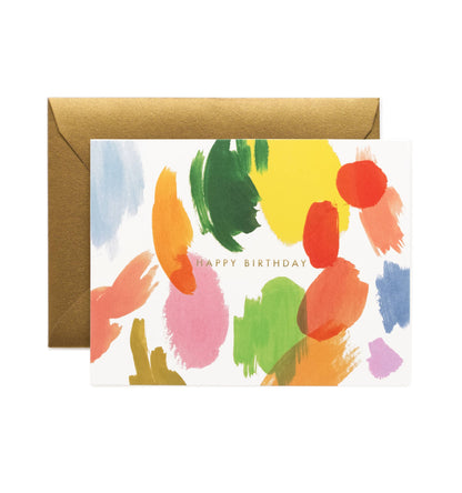 Palette Birthday Card