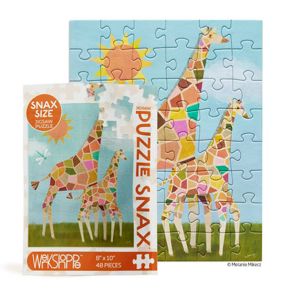 Sunshine Giraffes | 48 Piece Kids Puzzle Snax